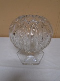 Vintage Crystal Pedistal Bowl