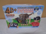 4D+ Virtual Reality Headset and Flashcards