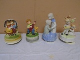 4pc Group of Music Boxes