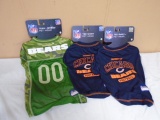 (2)M and (1)Lbears Pet Jerseys