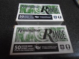 Remington Range (2) 50 Round Boxes of 9MM Luger