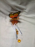 Orange and Yellow Butterfly Wind Chime