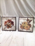 Floral Canvas Wall Art Pieces