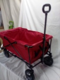 Academy Outdoors Red Folding Wagon