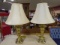 Beautiful Matching Pair of Table Lamps