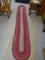 10' Long Braided Runner Rug