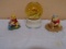 3 Piece Pooh Group w/Snowglobe