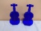 Pair of Blue Bottles