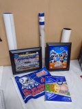 2 Colts Pictures-2 Car Flags-Notebook-3 Posters