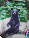 Bear Fleece Throw