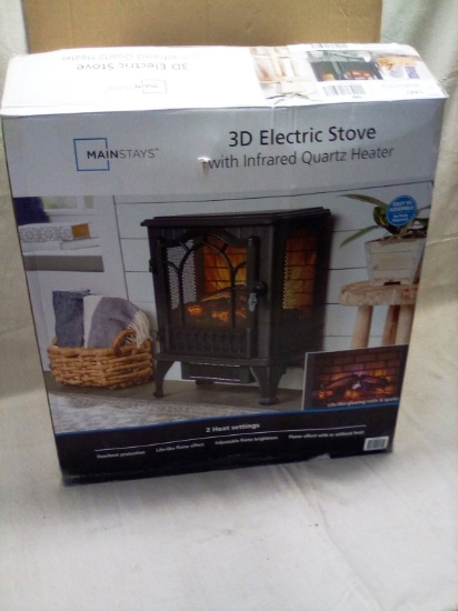 Mainstays Electric Stove with infrared Quartz Heater