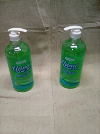 Two big bottles of Smart Care Hand Sanitizer