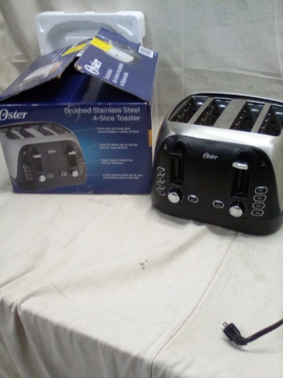 Oster 4 slice Stainless Steel Toaster