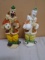 Pair of Universal Statuary Co Clown Statues