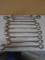 Group of 10 Large Open and Bpx End Wrenches