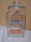 Seyferts Pretzel Jar w/ Lid