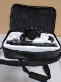 Helioflex 3000T 50 MM Camera w/Tri-Pod-Flash and Carrying Bag
