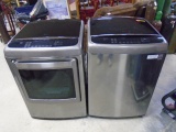 LG He Washer and Steam Dryer w/ Manuals