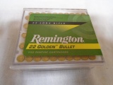 100 Round Box of Remington Golden .22LR