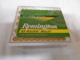 Remington 100 Round Box of .22LR Golden