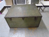 US Army Chesta Wooden Portable Lighting Equiptment Trunk