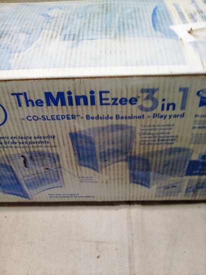 The Mini Ezee 3 in 1 Co-Sleeper, Bassinet, and Playard