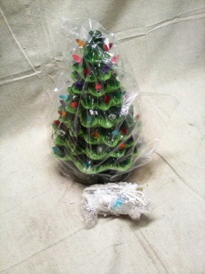 Ceramic Lighted Christmas Tree