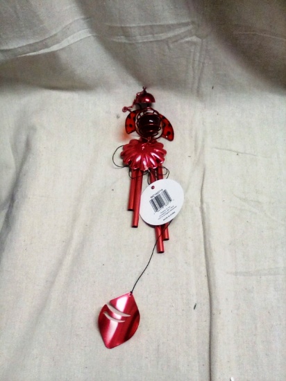 Red Ladybug Windchime