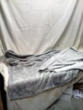 Threshold Queen Size Grey Blanket