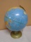 Vintage Crams Imperial Metal Base Globe