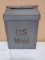 Galvanized Metal US Mailbox