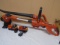 Black and Decker 18 Volt Cordless Trimmer and Leaf Blower w/3 Batteries and 2 Chargers