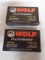 (2) 20 Round Boxes of Wolf .223 REM Bullets
