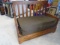 Antique Oak Bench (Made From Bed)