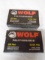 (2) 20 Round Boxes of Wolf .223 REM