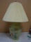 Ceramic Floral Table Lamp