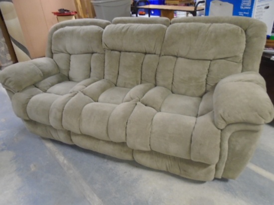 Beautiful Like New Dual Reclining Sofa
