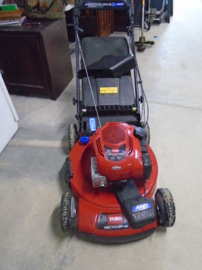 Like New Toro 6.75 HP 22 In. Personal Pace All Wheel Drive Self-Propelled Mower