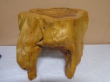 Ornate Tree Root Side Table