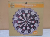 Magnetic Bottle Cap Dart Board