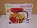 Ecolution Glass 3 Qt. Microwave Popcorn Popper