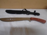 Scorpion Machete w/Sheath