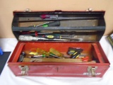 Waterloo Hand Carry Steel Tool Box w/ Tools