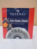 25 Round Box of Federal 12 Ga. Shotgun Shells