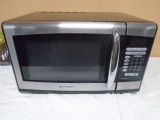 Like New 900 Watt Emerson Stainless Steel Front Microwave