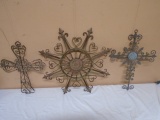 3 Pc.  Iron Wall Art Décor Group