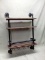 Industrial Pipeand Wood Wall Shelf