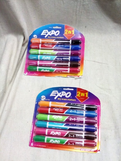 Expo Dry Erase Markers 2 Sets