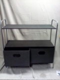 Metal Frame Fabric Storage Unit