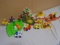 9pc Group of Vintage Fisher Price Toys w/ Figurines